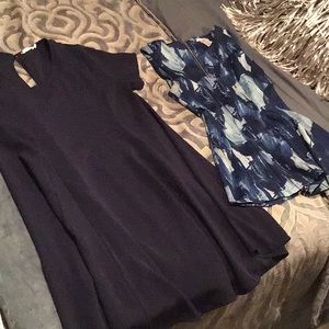 Dress and sleeveless top